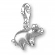 MELINA Charm Anh�nger Gl�cksschwein Silber 925
